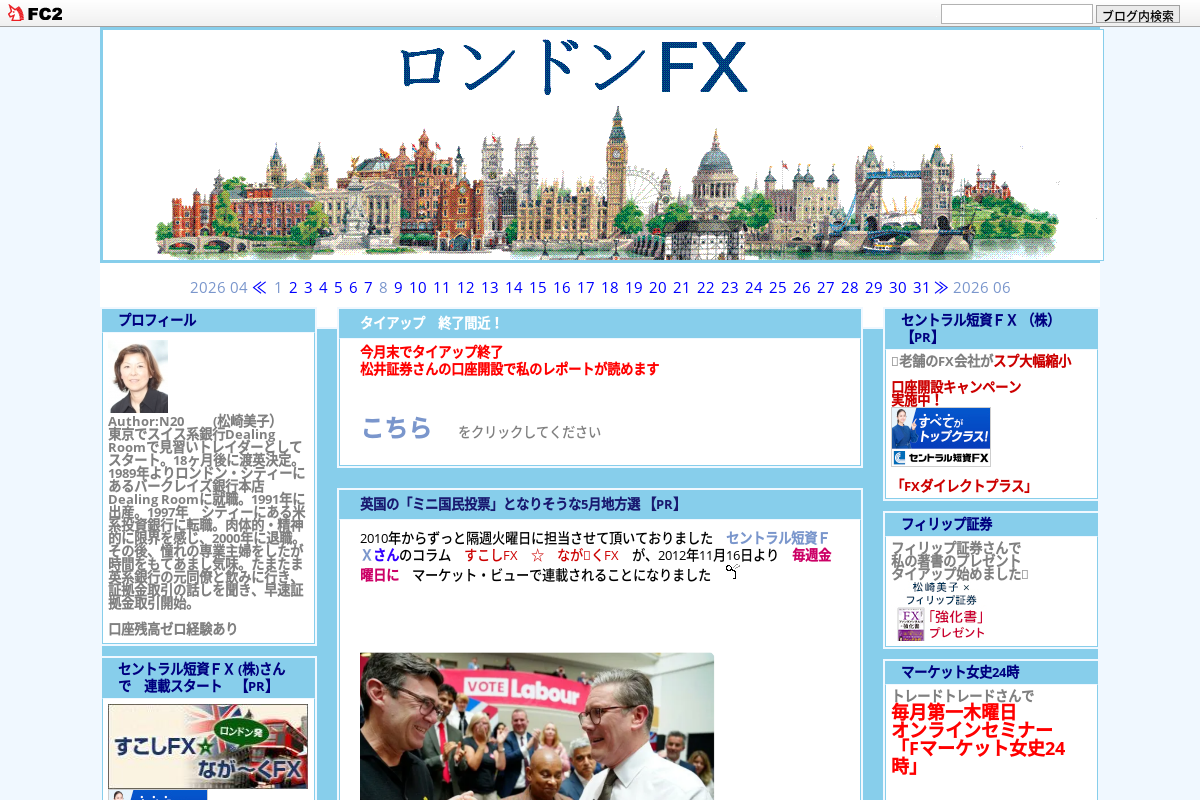 ロンドンFX