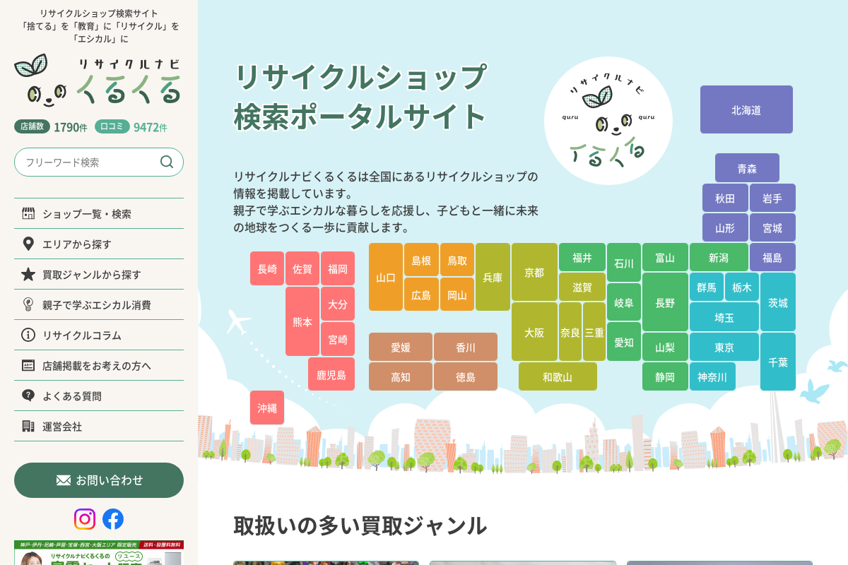 リサイクルナビくるくる